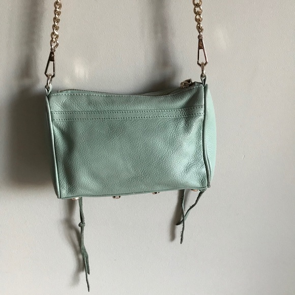 Rebecca Minkoff Mini Mac in Teal - Picture 6 of 12